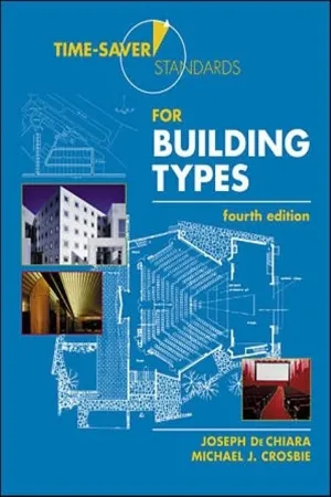 Time Saver Standards For Building Types (المعايير القياسية للمباني)